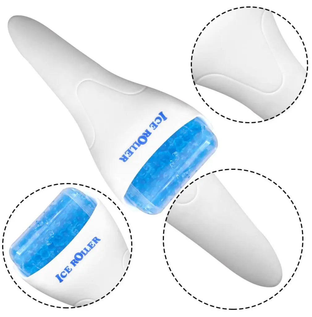 Reusable Ice roller Face massager, skin lifting tool, face lifting massage for muscle, Migraine & Pain Relief