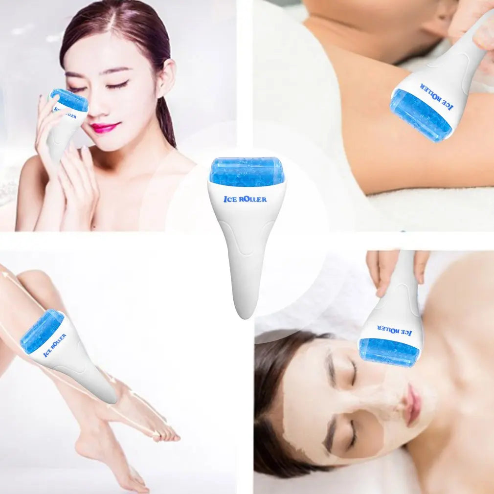 Reusable Ice roller Face massager, skin lifting tool, face lifting massage for muscle, Migraine & Pain Relief