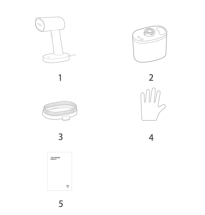 XIAOMI MIJIA Portable Handheld Electric Garment Steamer Iron