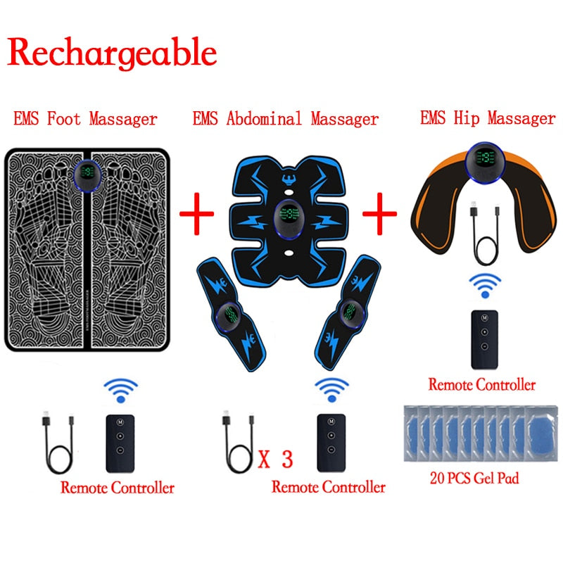 Smart EMS Muscle Stimulator: Your Personal Ab Trainer