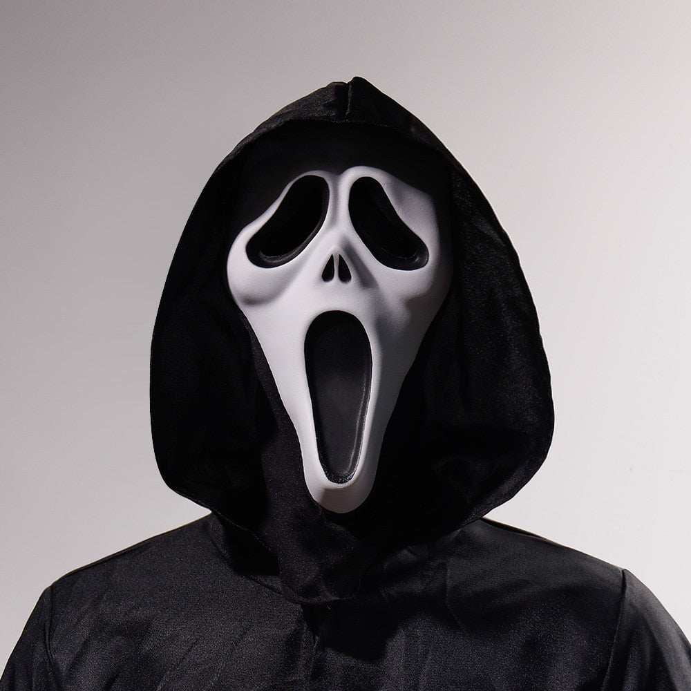 Scream Movie Themed White Horror Ghost Face Halloween Mask
