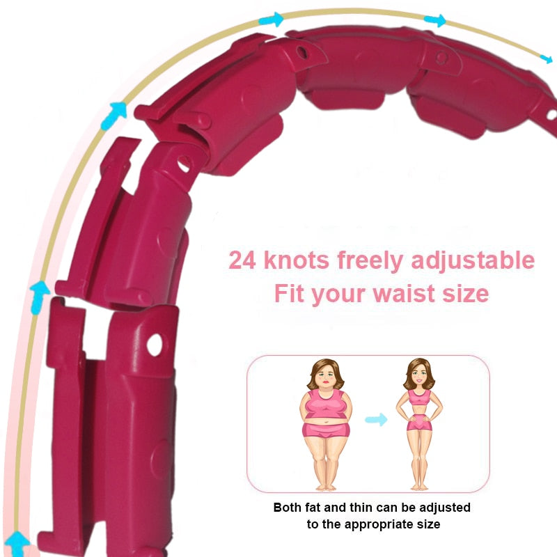 Adjustable Thin Waist Sport Hoops: Your Ultimate Fitness Companion
