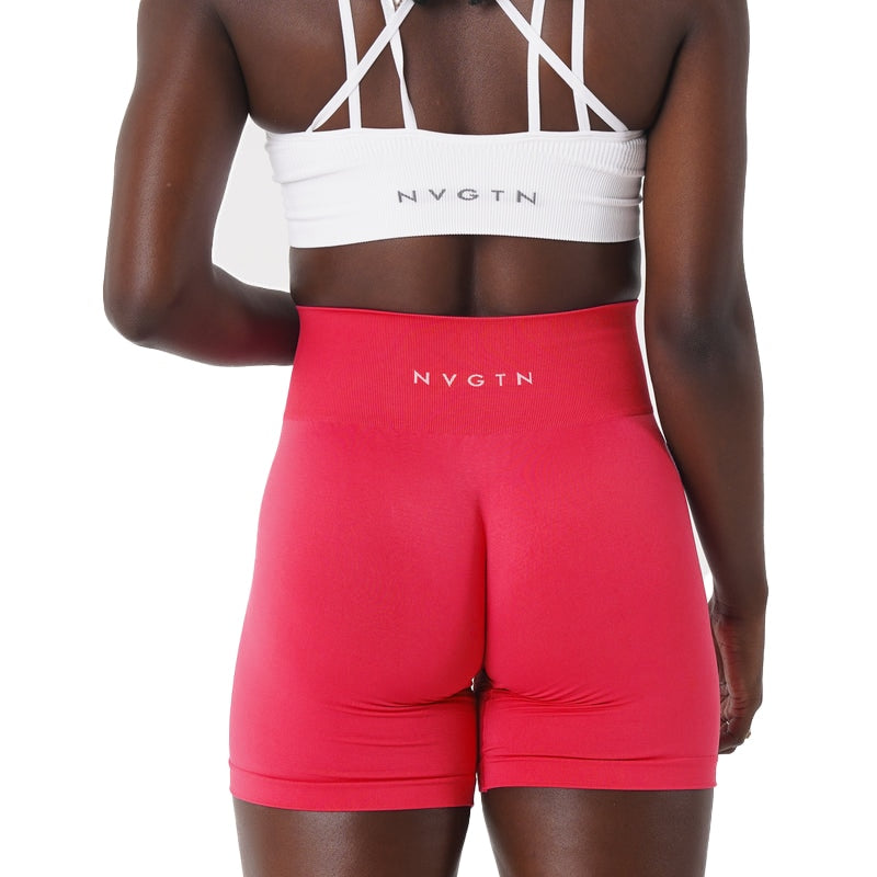NVGTN Seamless Spandex Workout Shorts for Women - Soft and Stylish Fitness Attire
