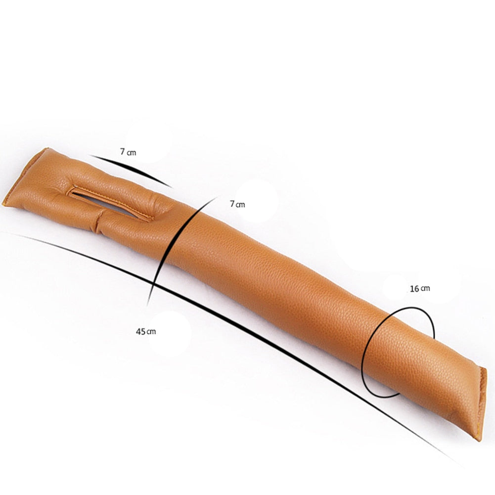 Soft & Stylish Universal Leather Car Seat Gap Filler & Organiser