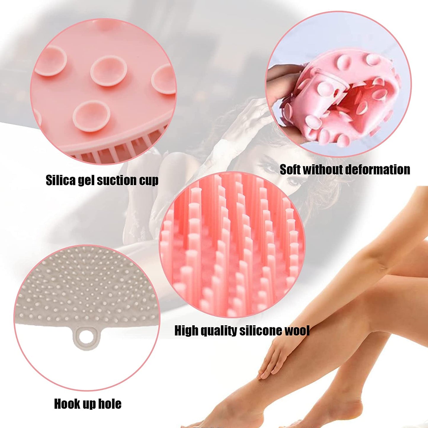 Suction Shower Back Scrubber & Massager