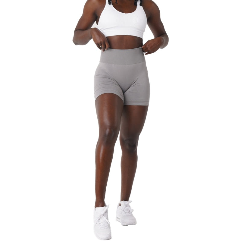 NVGTN Seamless Spandex Workout Shorts for Women - Soft and Stylish Fitness Attire