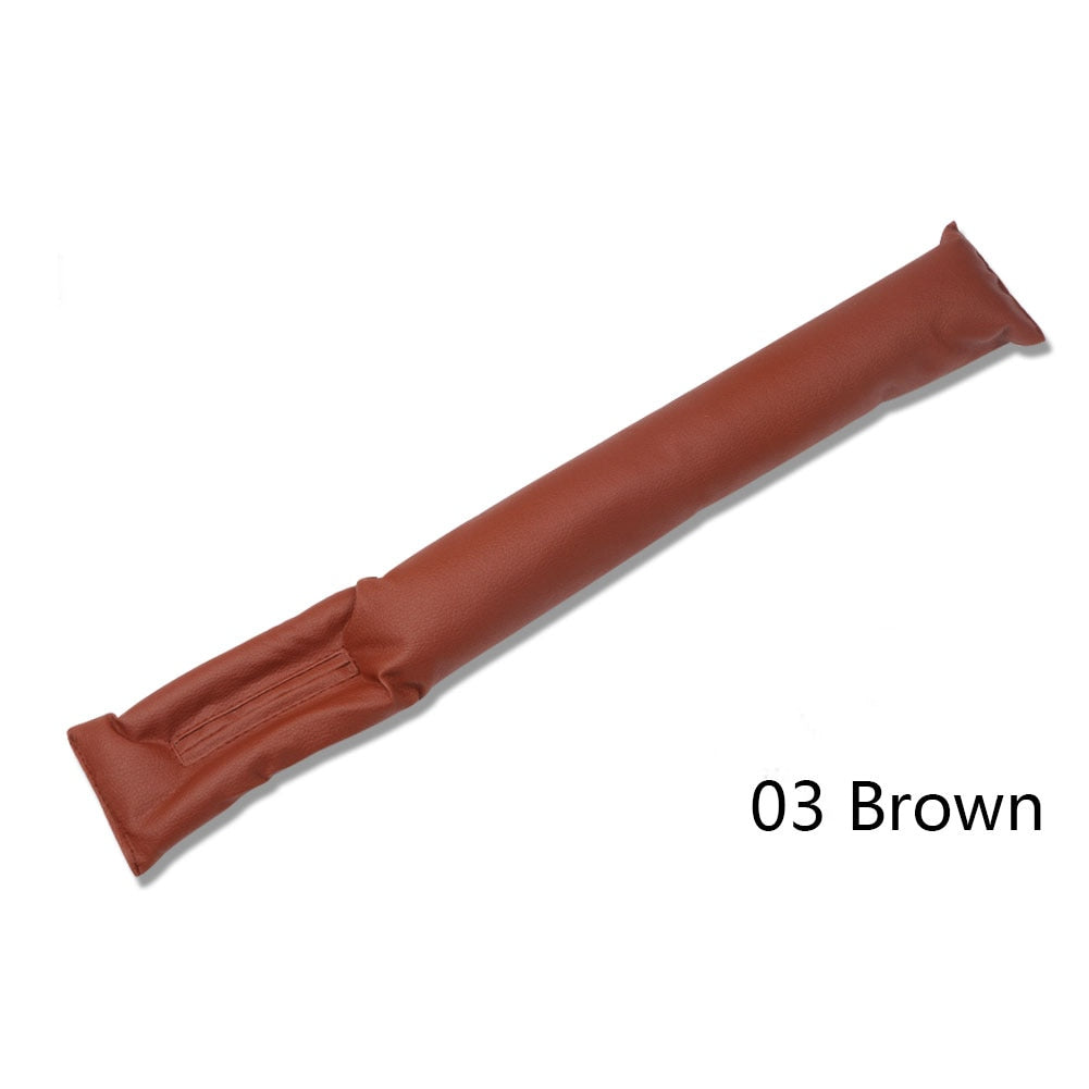 Soft & Stylish Universal Leather Car Seat Gap Filler & Organiser
