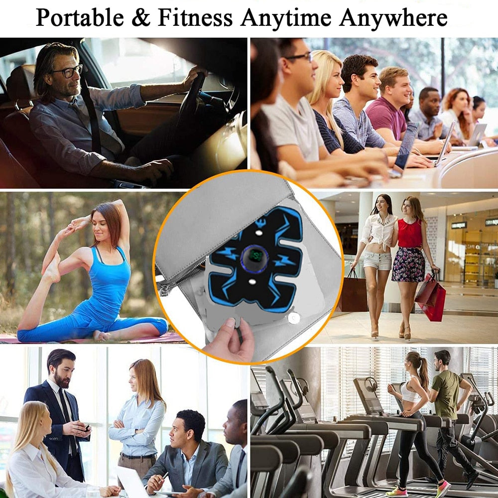 Smart EMS Muscle Stimulator: Your Personal Ab Trainer