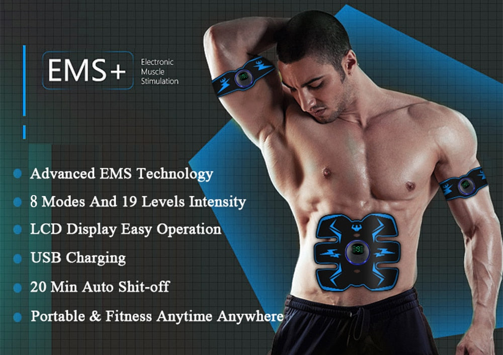 Smart EMS Muscle Stimulator: Your Personal Ab Trainer