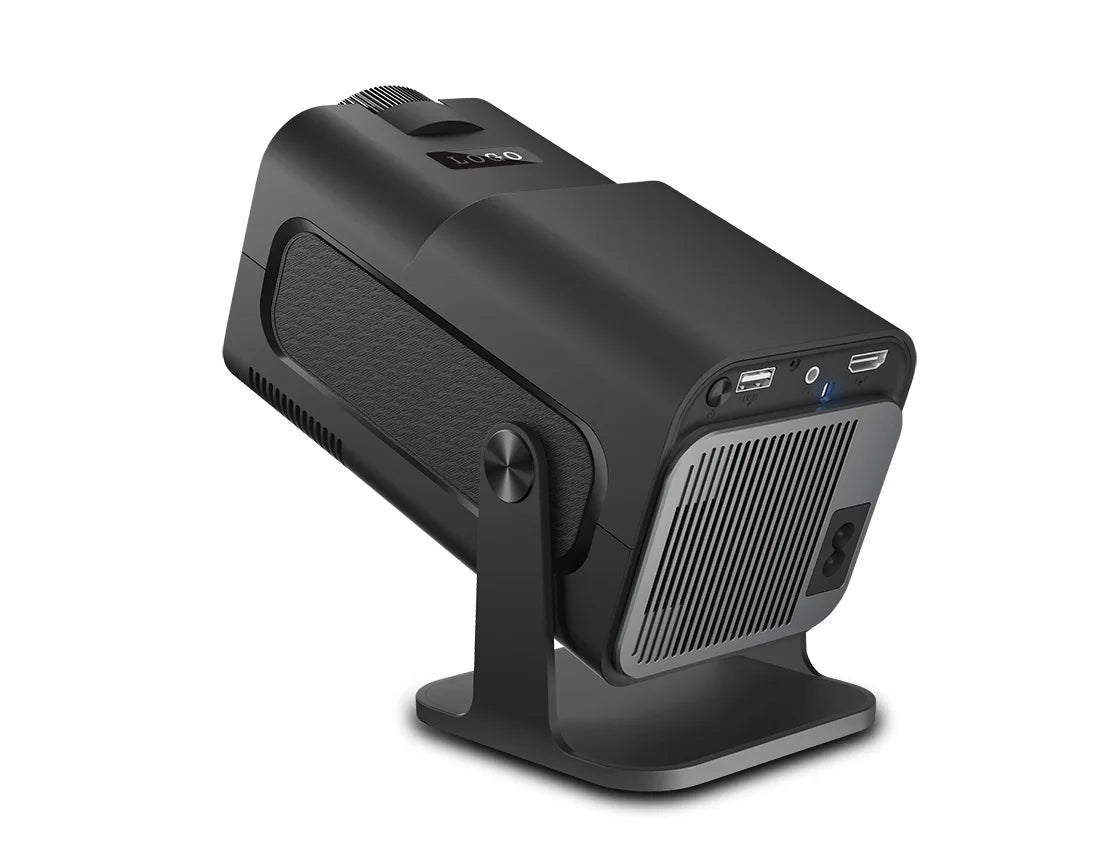 HY320mini Android Smart 1080P 4K Movie Projector 11.0 With Portable WIFI Bluetooth Home Cinema 720P Compatible with Smartphone