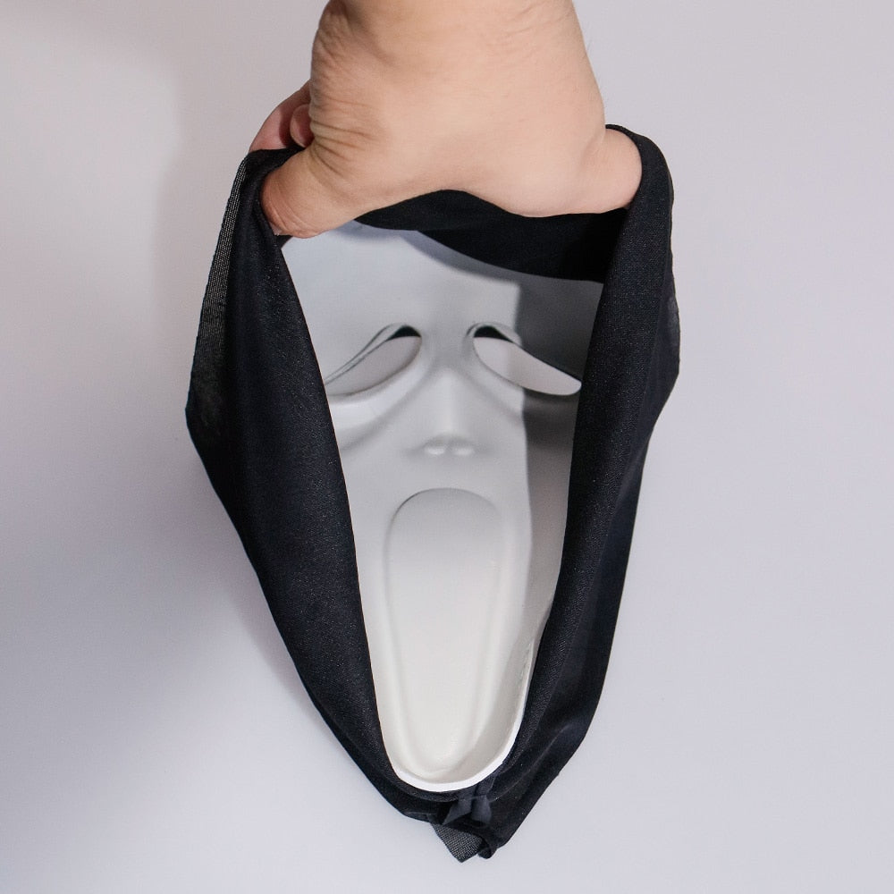 Scream Movie Themed White Horror Ghost Face Halloween Mask