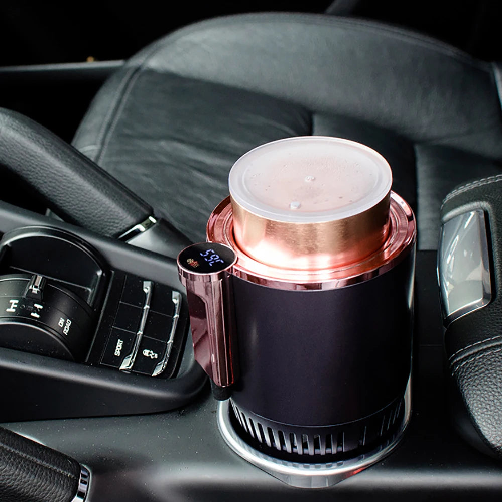 Smart Car Cold or Hot Touch Screen Beverage Cup Holder