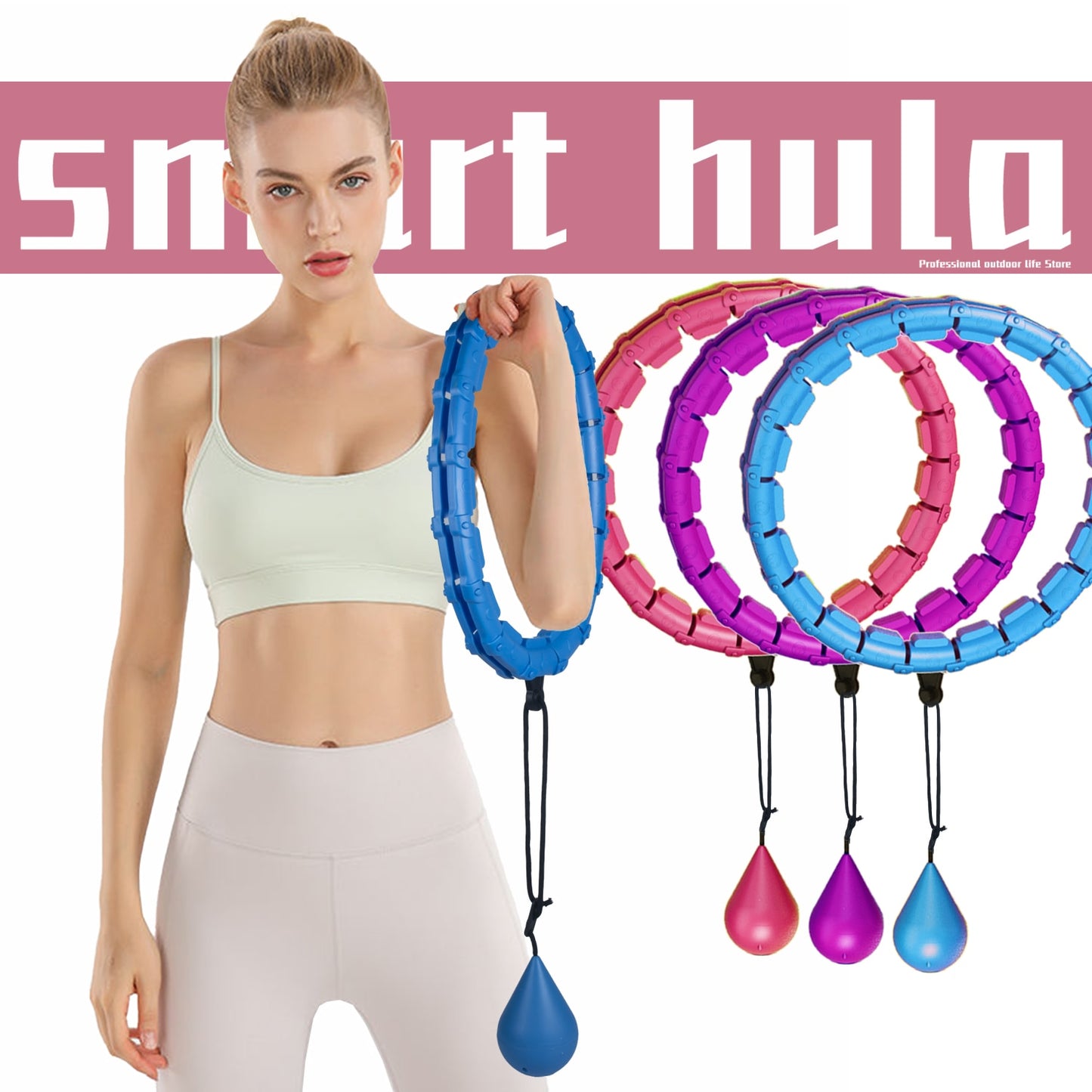 Adjustable Thin Waist Sport Hoops: Your Ultimate Fitness Companion