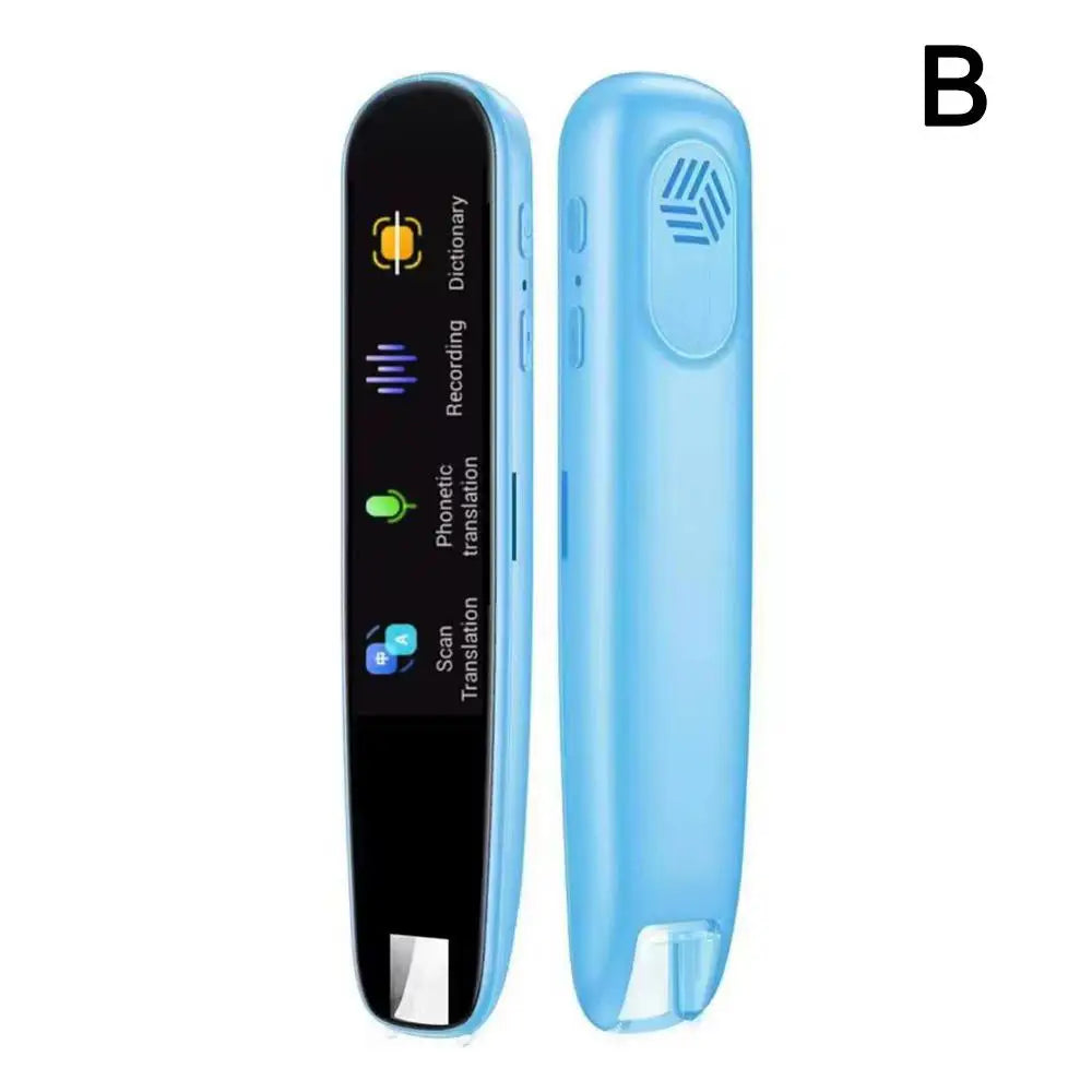Offline Translation Pen For Teachers & Students with Dictionary English & Intelligent Scanning Point Reading 123 Languages