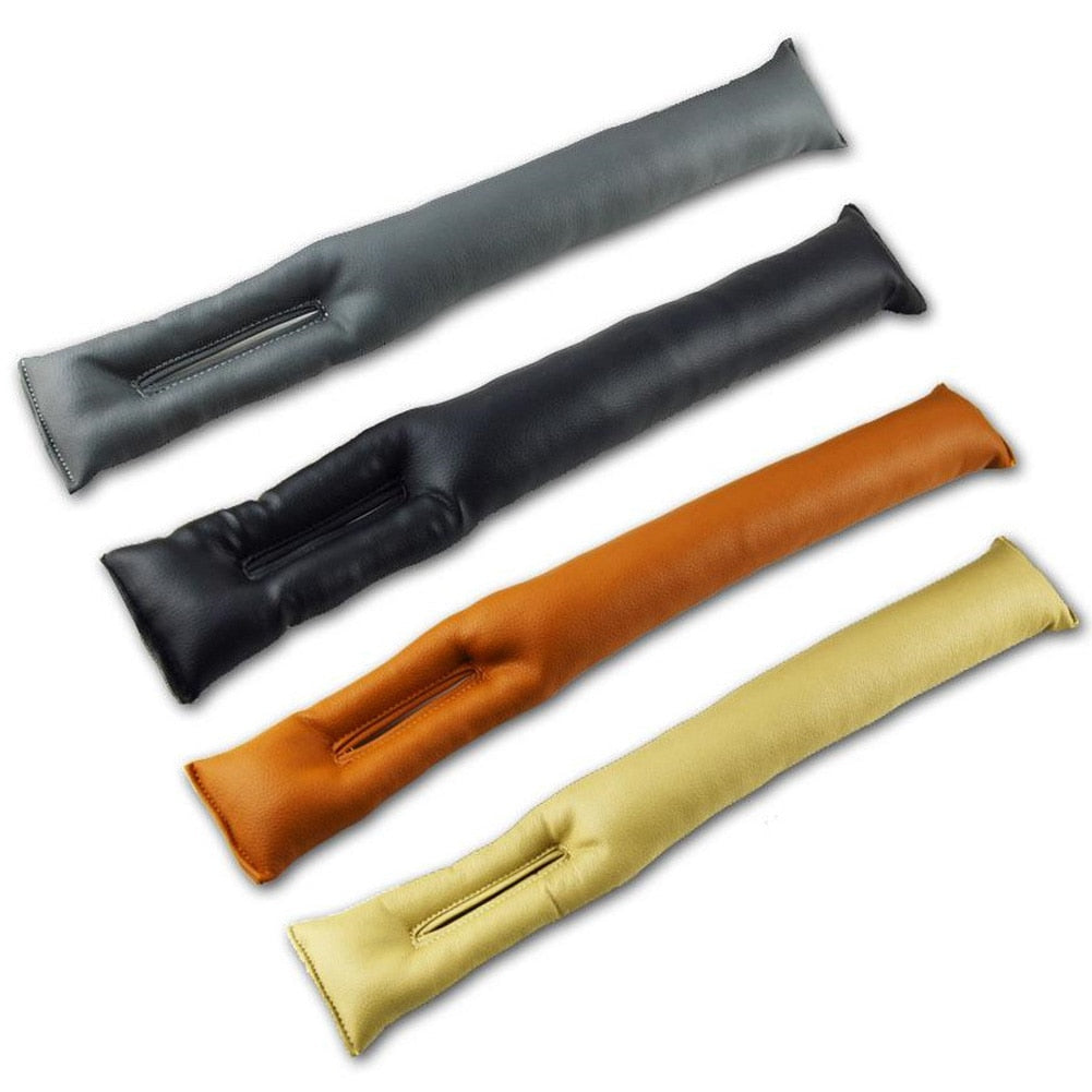 Soft & Stylish Universal Leather Car Seat Gap Filler & Organiser