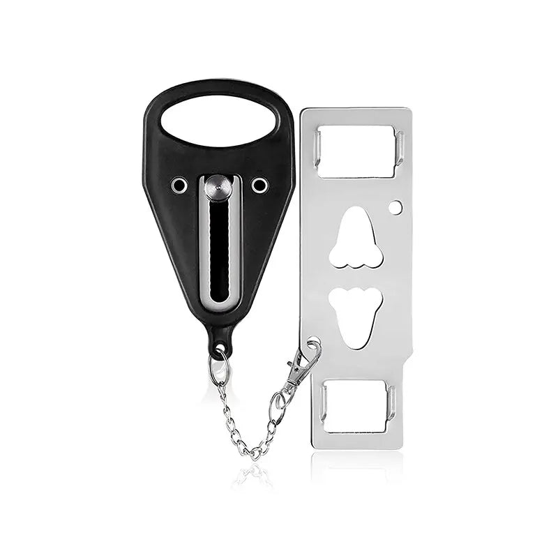 Travel Safety Door Lock No Drilling Required Manual Hotel Room Removable For Travel Safety