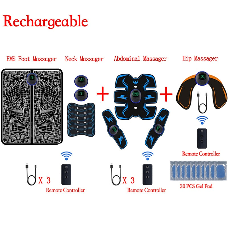 Smart EMS Muscle Stimulator: Your Personal Ab Trainer