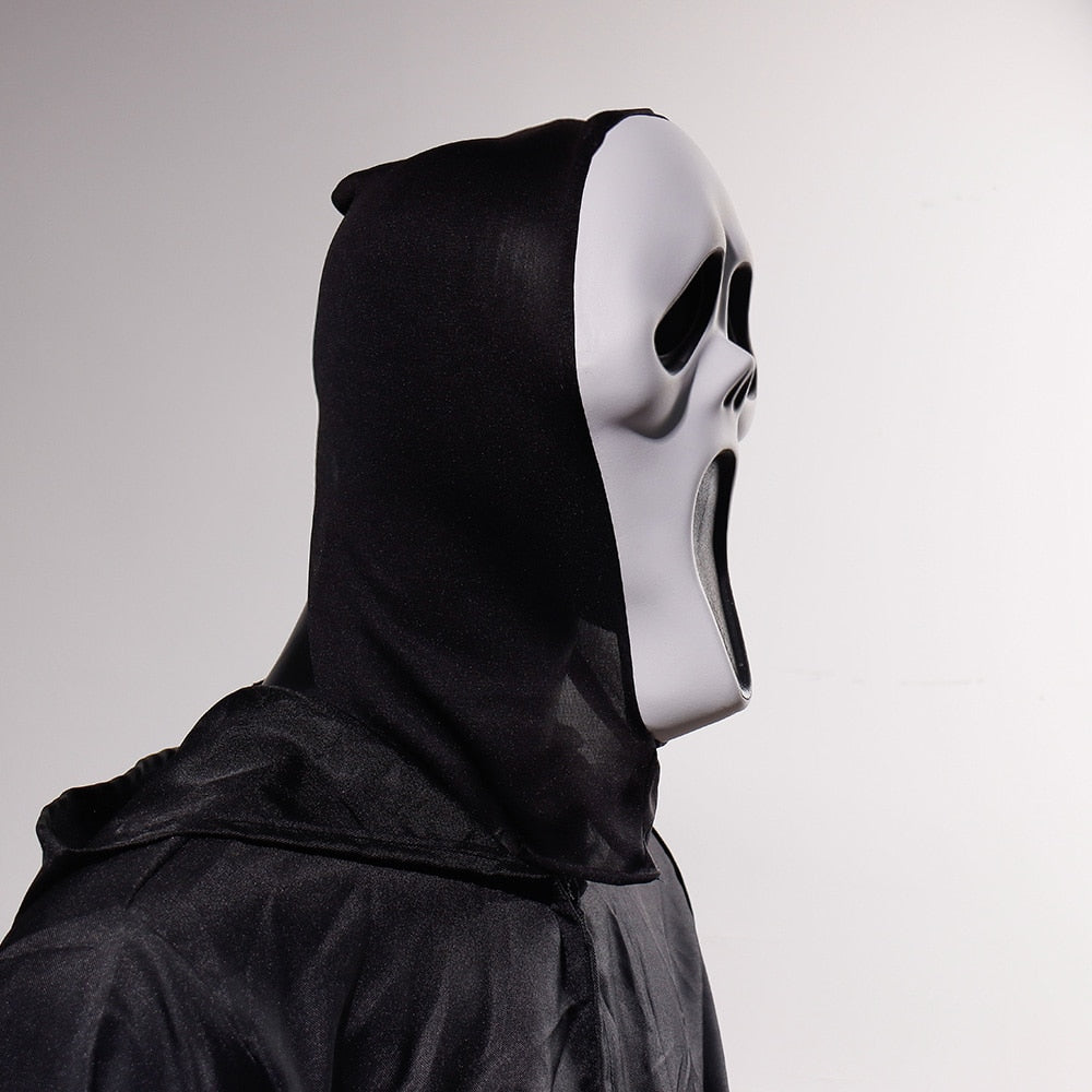 Scream Movie Themed White Horror Ghost Face Halloween Mask