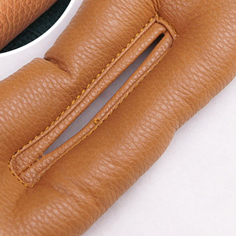 Soft & Stylish Universal Leather Car Seat Gap Filler & Organiser