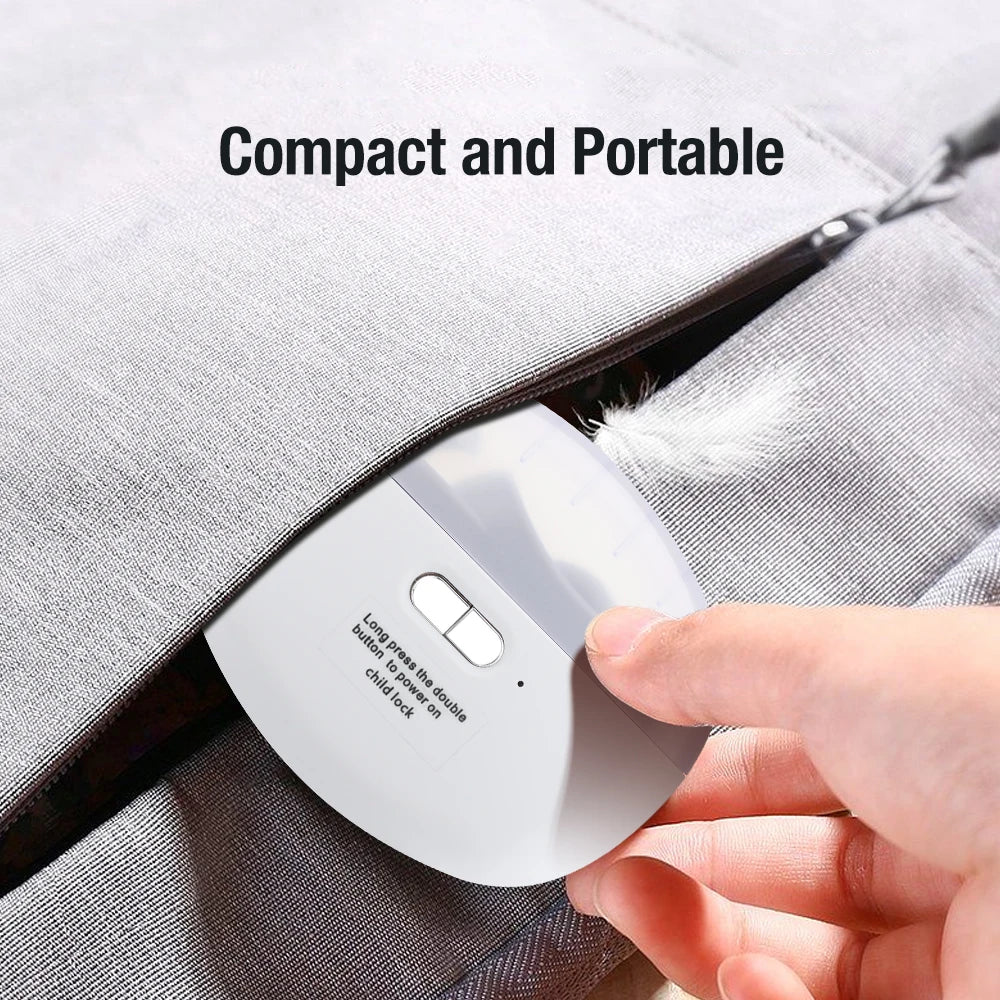 Electric Nail Clipper for Grinding and Polishing with Rechargeable Light