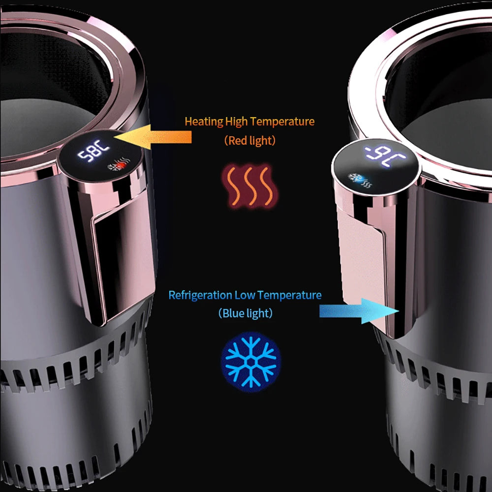 Smart Car Cold or Hot Touch Screen Beverage Cup Holder