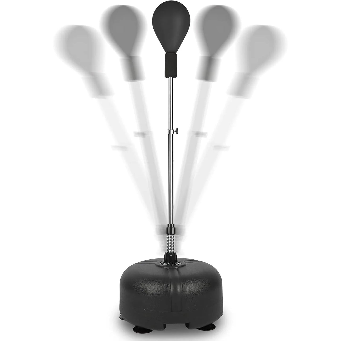 Speed Punch Ball with Stand & Adjustable Height Stand - Great for Boxing Workout Equipment, Stress Fitness