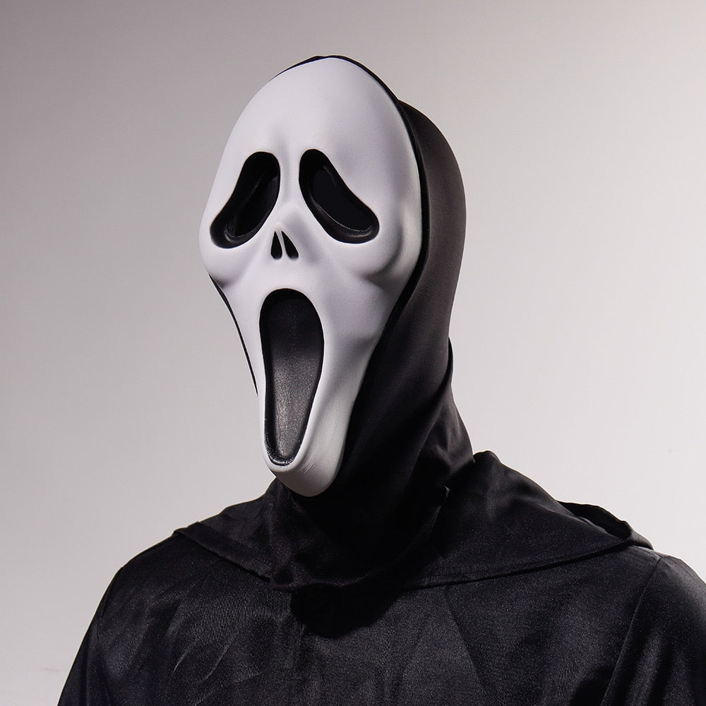 Scream Movie Themed White Horror Ghost Face Halloween Mask