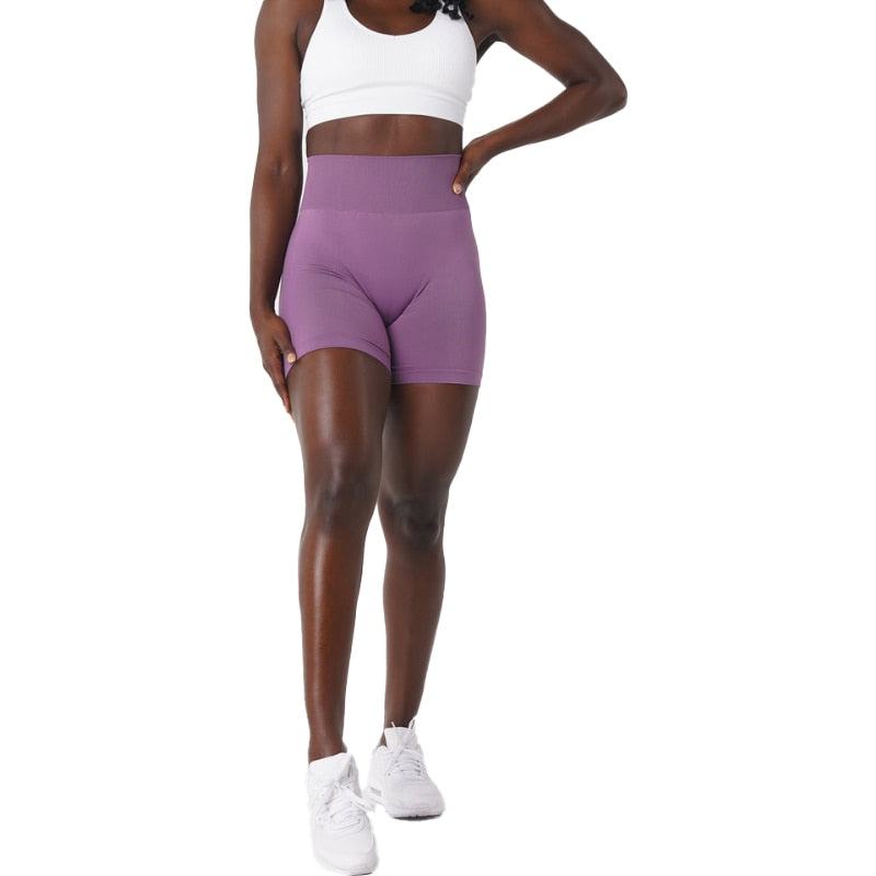 NVGTN Seamless Spandex Workout Shorts for Women - Soft and Stylish Fitness Attire