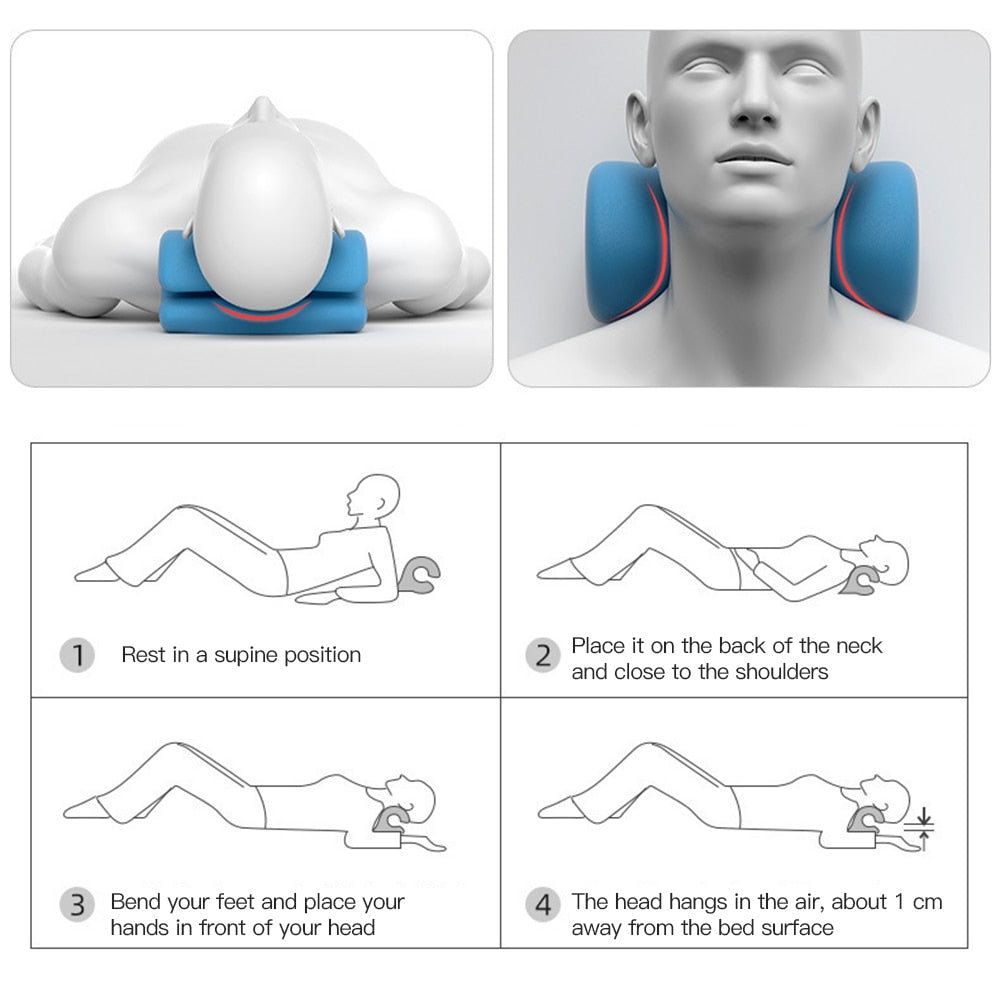 Neck Relief Pillow: Pain-Free Posture & Relaxation