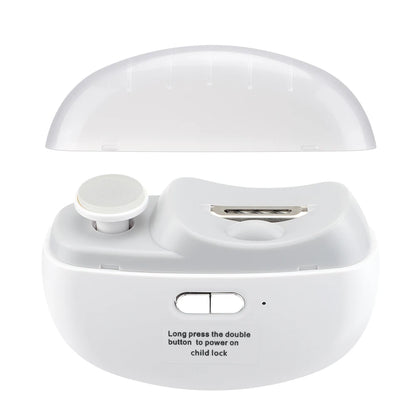 Electric Nail Clipper for Grinding and Polishing with Rechargeable Light