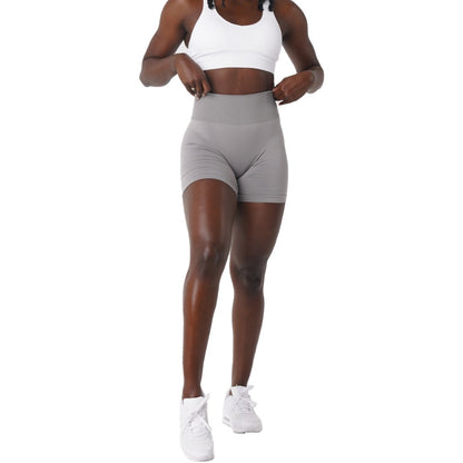 NVGTN Seamless Spandex Workout Shorts for Women - Soft and Stylish Fitness Attire