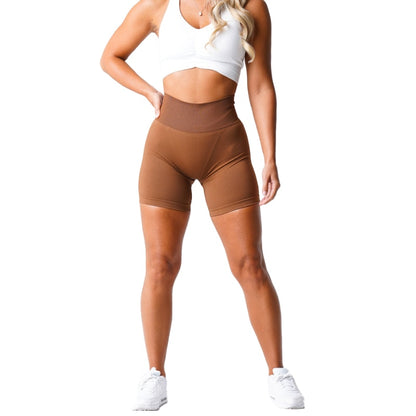 NVGTN Seamless Spandex Workout Shorts for Women - Soft and Stylish Fitness Attire