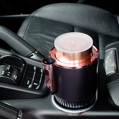 Smart Car Cold or Hot Touch Screen Beverage  Cup Holder