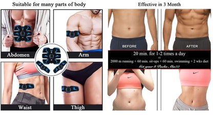 Smart EMS Muscle Stimulator: Your Personal Ab Trainer