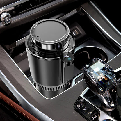 Smart Car Cold or Hot Touch Screen Beverage  Cup Holder